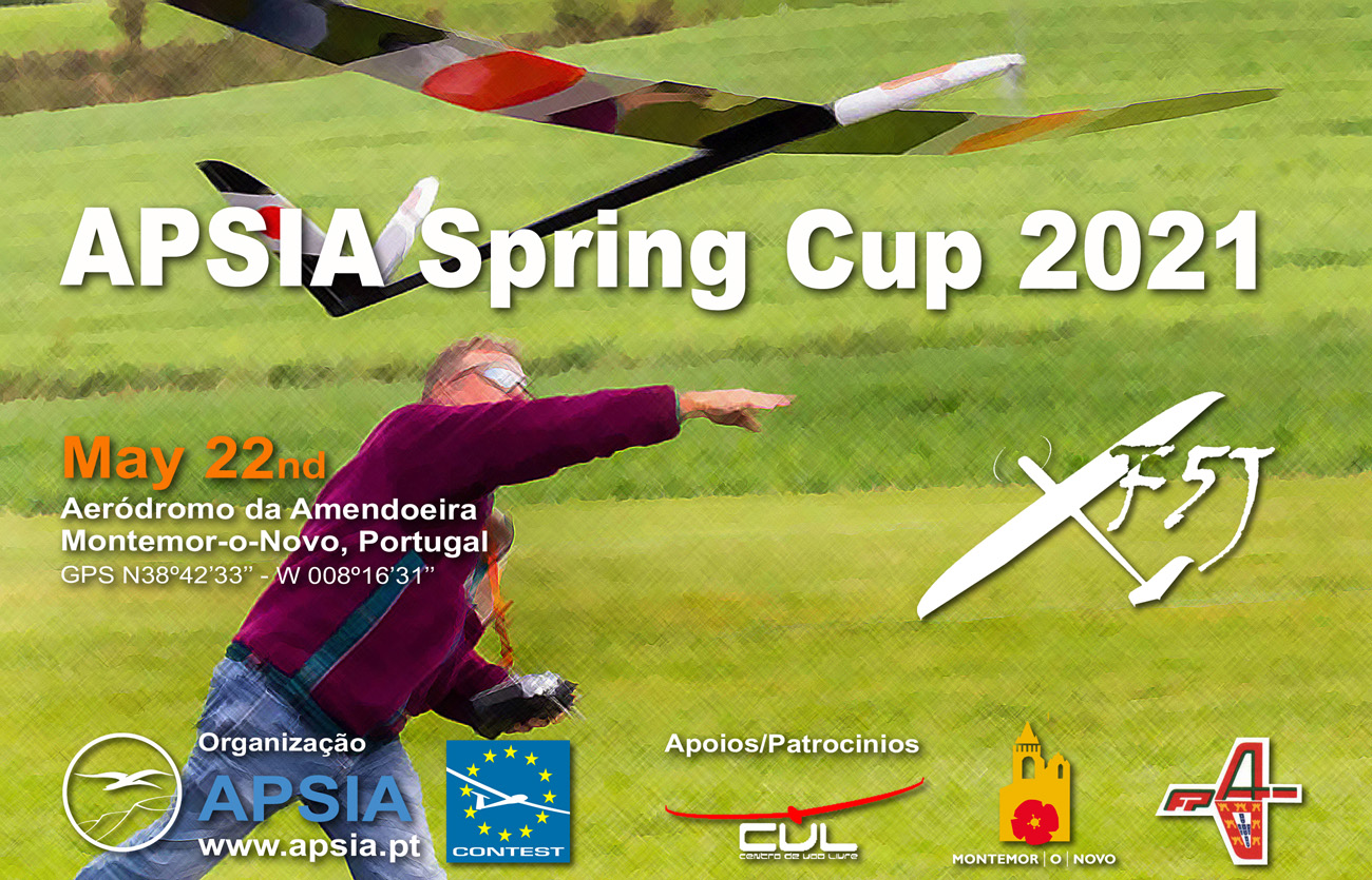 Cartaz Spring Cup 2021 F5J